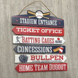 Baseball Stadium Wall Decor